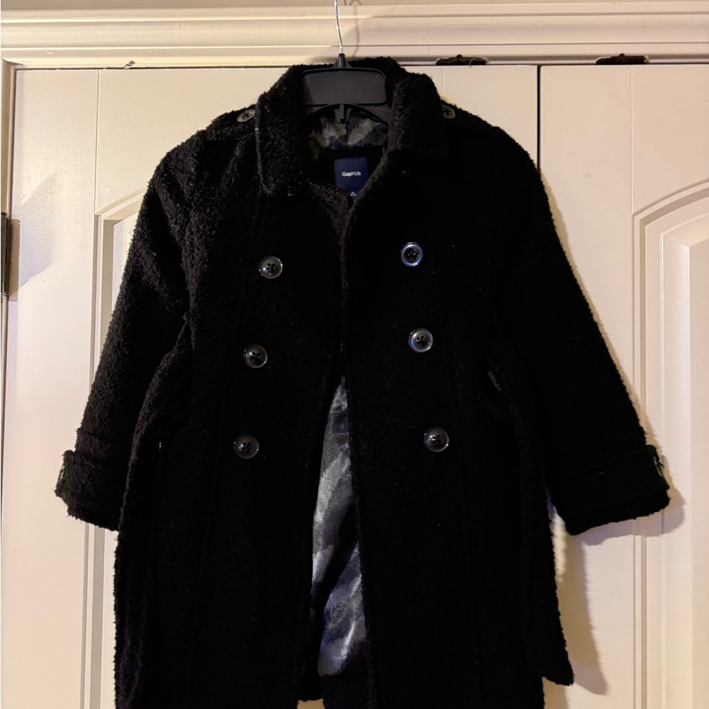 GAP Women's Classic Black Pea Coat